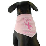 I See Spot Bark for A Cure Scarf - Small - Pink-Dog-I See Spot-PetPhenom