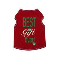 I See Spot Christmas Best Gift Ever Tank - Red -XX-Large-Dog-I See Spot-PetPhenom