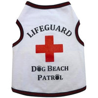 I See Spot Lifeguard Beach Patrol Tank -Small-Dog-I See Spot-PetPhenom
