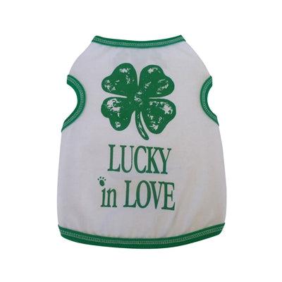 I See Spot Lucky in Love Tank -Large-Dog-I See Spot-PetPhenom
