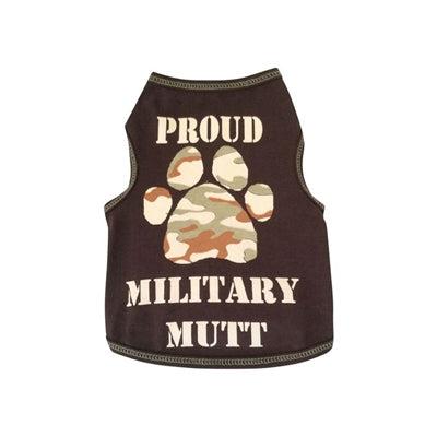 I See Spot Proud Military Mutt Tank -XXLarge-Dog-I See Spot-PetPhenom