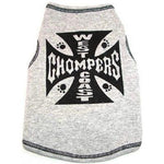 I See Spot West Coast Chompers Tank in Grey -Large-Dog-I See Spot-PetPhenom