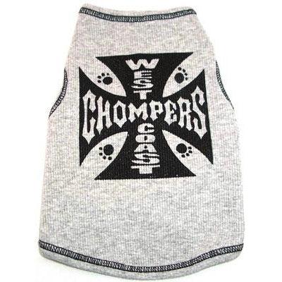 I See Spot West Coast Chompers Tank in Grey -X-Large-Dog-I See Spot-PetPhenom