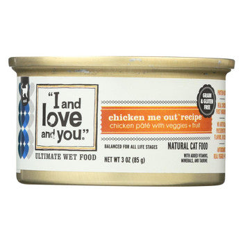 I and Love and You Chicken Me Out - Wet Food - Case of 24 - 3 oz.-Dog-I And Love And You-PetPhenom