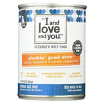 I and Love and You Cluckin? Good Stew - Wet Food - Case of 12 - 13 oz.-Dog-I And Love And You-PetPhenom