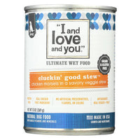 I and Love and You Cluckin? Good Stew - Wet Food - Case of 12 - 13 oz.-Dog-I And Love And You-PetPhenom