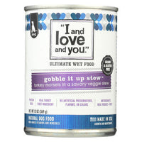 I and Love and You Gobble It Up Stew - Wet Food - Case of 12 - 13 oz.-Dog-I And Love And You-PetPhenom