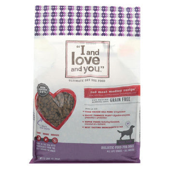 I and Love and You Red Meat Medley - Grain Free - Case of 3 - 5 lb.-Dog-I And Love And You-PetPhenom