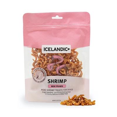 Icelandic+ 2.5 oz Mini Shrimp Treats by Icelandic+-Dog-Icelandic+-PetPhenom