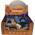 Icelandic+ Lamb Horn - 12-Piece Display Loose (Sized Approx. 6.5-7in)-Dog-Icelandic-PetPhenom