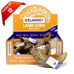 Icelandic+ Large Lamb Horn - 12-Piece Display Box by Icelandic+-Dog-Icelandic+-PetPhenom