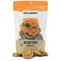Icelandic+ Redfish Skin Rolls (3 oz Bag) Fish Treats by Icelandic+-Dog-Icelandic+-PetPhenom