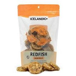 Icelandic+ Redfish Skin Rolls (3oz Bag Case + Free Sample Bag) (Case of 6)-Dog-Icelandic-PetPhenom