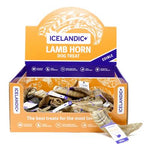 Icelandic+ Small Lamb Horn w/ Marrow - 36-Piece Display Box by Icelandic+-Dog-Icelandic+-PetPhenom