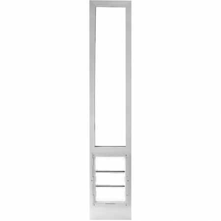 Ideal Pet Products VIP Vinyl Insulated Pet Patio Door Medium White 2.5" x 12.38" x 79"-Dog-Ideal Pet Products-PetPhenom