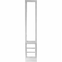 Ideal Pet Products VIP Vinyl Insulated Pet Patio Door Medium White 2.5" x 16" x 94.5"-Dog-Ideal Pet Products-PetPhenom