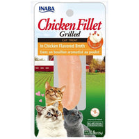 Inaba Chicken Fillet Grilled Cat Treat in Chicken Flavored Broth, 0.9 oz-Cat-Inaba-PetPhenom