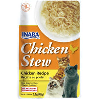 Inaba Chicken Stew Chicken Recipe Side Dish for Cats, 1.4 oz-Cat-Inaba-PetPhenom