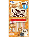Inaba Churu Bites Cat Treat Chicken Recipe wraps Chicken Recipe, 3 count-Cat-Inaba-PetPhenom