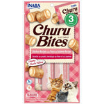 Inaba Churu Bites Cat Treat Chicken Recipe wraps Tuna with Salmon Recipe, 3 count-Cat-Inaba-PetPhenom