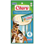Inaba Churu Chicken with Cheese Recipe Creamy Dog Treat, 4 count-Dog-Inaba-PetPhenom