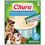 Inaba Churu Chicken with Cheese Recipe Creamy Dog Treat, 8 count-Dog-Inaba-PetPhenom
