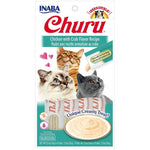 Inaba Churu Chicken with Crab Flavor Recipe Creamy Cat Treat, 4 count-Cat-Inaba-PetPhenom