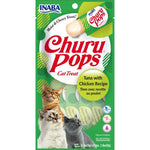 Inaba Churu Pops Tuna with Chicken Recipe Cat Treat, 4 count-Cat-Inaba-PetPhenom