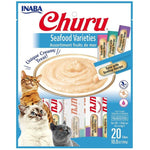 Inaba Churu Seafood Varieties Creamy Cat Treat, 20 count-Cat-Inaba-PetPhenom