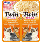 Inaba Twin Packs Chicken Recipe in Chicken Broth for Cats, 2 count-Cat-Inaba-PetPhenom