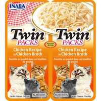 Inaba Twin Packs Chicken Recipe in Chicken Broth for Cats, 2 count-Cat-Inaba-PetPhenom