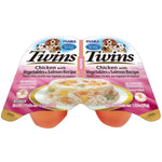 Inaba Twins Chicken with Vegetables and Salmon Recipe Side Dish for Dogs, 2 count-Dog-Inaba-PetPhenom