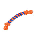 Infinity TPR/Rope Bone - Large - Orange-Dog-Boss Pet/PetEdge-PetPhenom