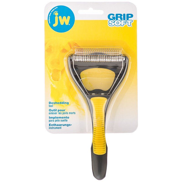 JW GripSoft Dog Deshedding Tool, 1 count-Dog-JW Pet-PetPhenom