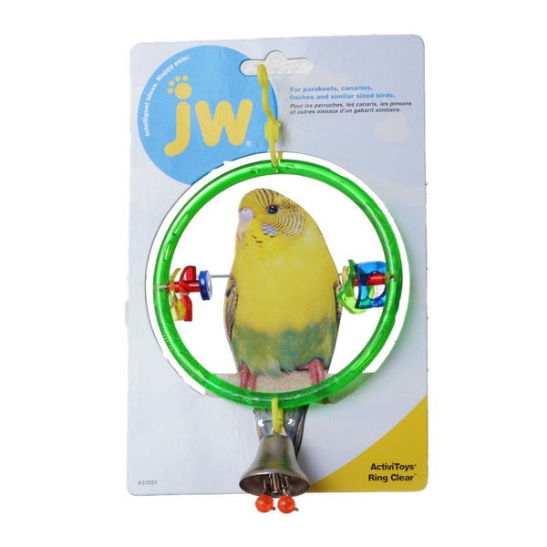 JW Insight Clear Ring Bird Perch, Clear Ring Bird Perch-Bird-JW Pet-PetPhenom