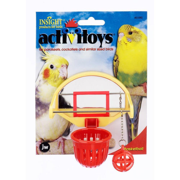 JW Pet Activitoy Birdie Basketball-Bird-JW Pet-PetPhenom
