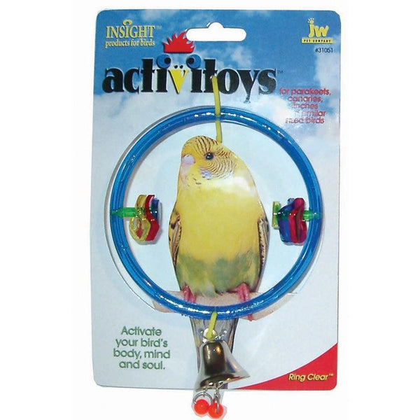 JW Pet Activitoy Ring Clear-Bird-JW Pet-PetPhenom