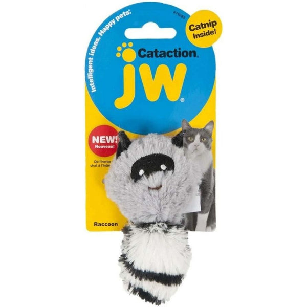 JW Pet Cataction Catnip Plush Skunk Cat Toy , 1 count-Cat-JW Pet-PetPhenom
