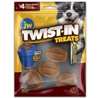 JW Pet Chicken Flavor Twist-In Treat Refills Small, 4 count-Dog-JW Pet-PetPhenom