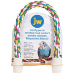 JW Pet Flexible Multi-Color Comfy Rope Perch 14", Small 1 count-Bird-JW Pet-PetPhenom