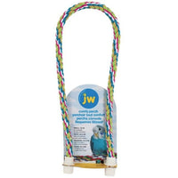 JW Pet Flexible Multi-Color Comfy Rope Perch 32", Small 1 count-Bird-JW Pet-PetPhenom