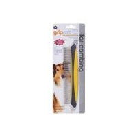 JW Pet GripSoft Rotating Comfort Comb Fine & Coarse 8in-Dog-JW Pet-PetPhenom