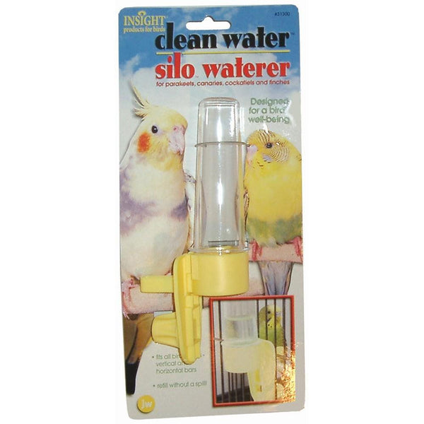 JW Pet Insight Clean Water Silo Waterer-Bird-JW Pet-PetPhenom