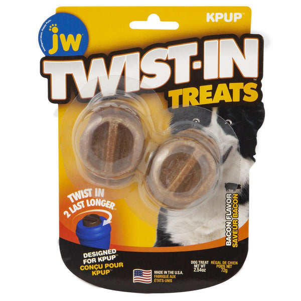 JW Pet Twist-In Treats Bacon Treat 2Pk-Dog-JW Pet-PetPhenom