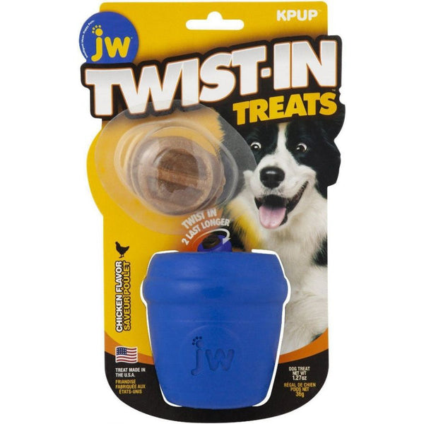 JW Pet Twist-In Treats Dog Toy Small, 1 count-Dog-JW Pet-PetPhenom