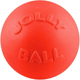Jolly Pets Bounce-n-Play Dog Toy Ball, 8", Orange