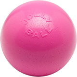 Jolly Pets Bounce-n-Play Dog Toy Ball, 8", Pink