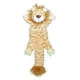 Jolly Pets Fat Tail Lion Plush Squeaky Dog Toy, Small