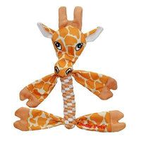 Jolly Pets, Inc. Jolly Animal Flathead Giraffe -Large-Dog-Jolly Pets, Inc.-PetPhenom