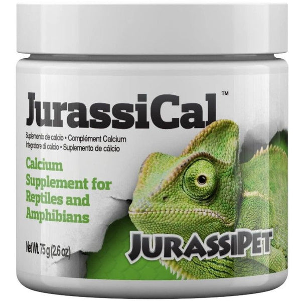 JurassiPet JurassiCal Reptile and Amphibian Dry Calcium Supplement, 2.6 oz-Small Pet-JurassiPet-PetPhenom
